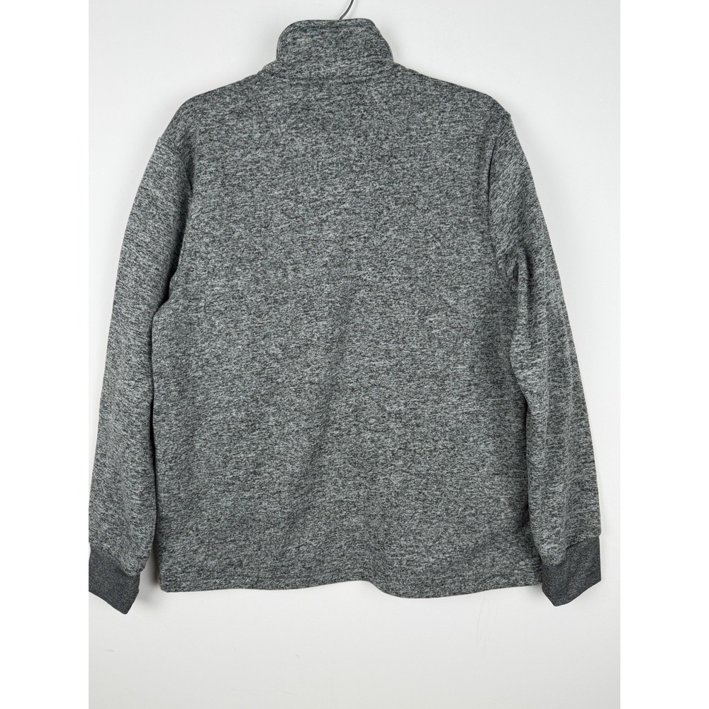 Leg3nd 1/4 Zip Gray Men's Pullerover sweatshirt Size XL - Picture 5 of 5